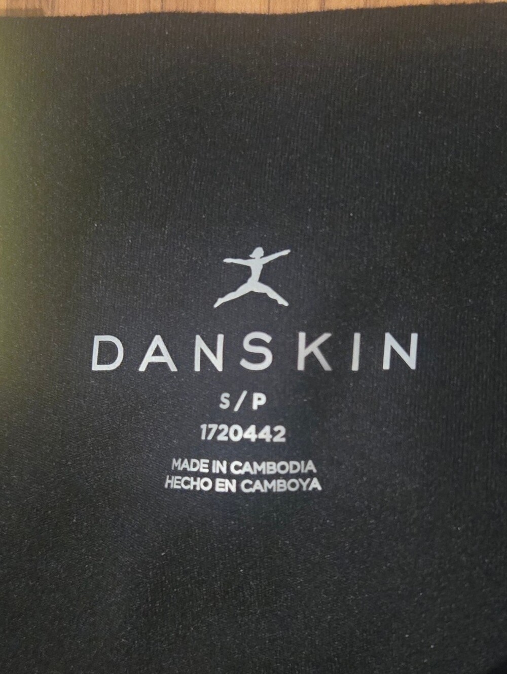 NWT Danskin Black High Waisted Leggings - Picture 5 of 7